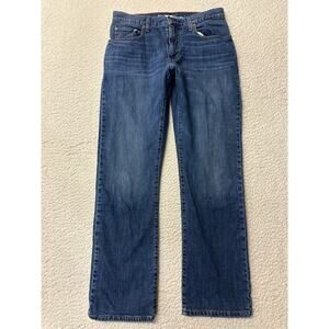 Eddie Bauer Mens Flannel Lined Jeans Size 30